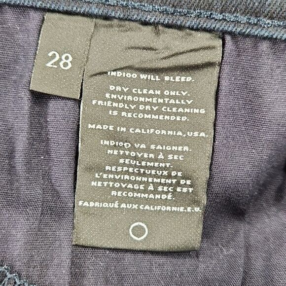 ☔️🔸️J Brand Bronze Metallic "Gold Dust" Stretch Super Skinny Jeans Size 6 - Picture 10 of 12